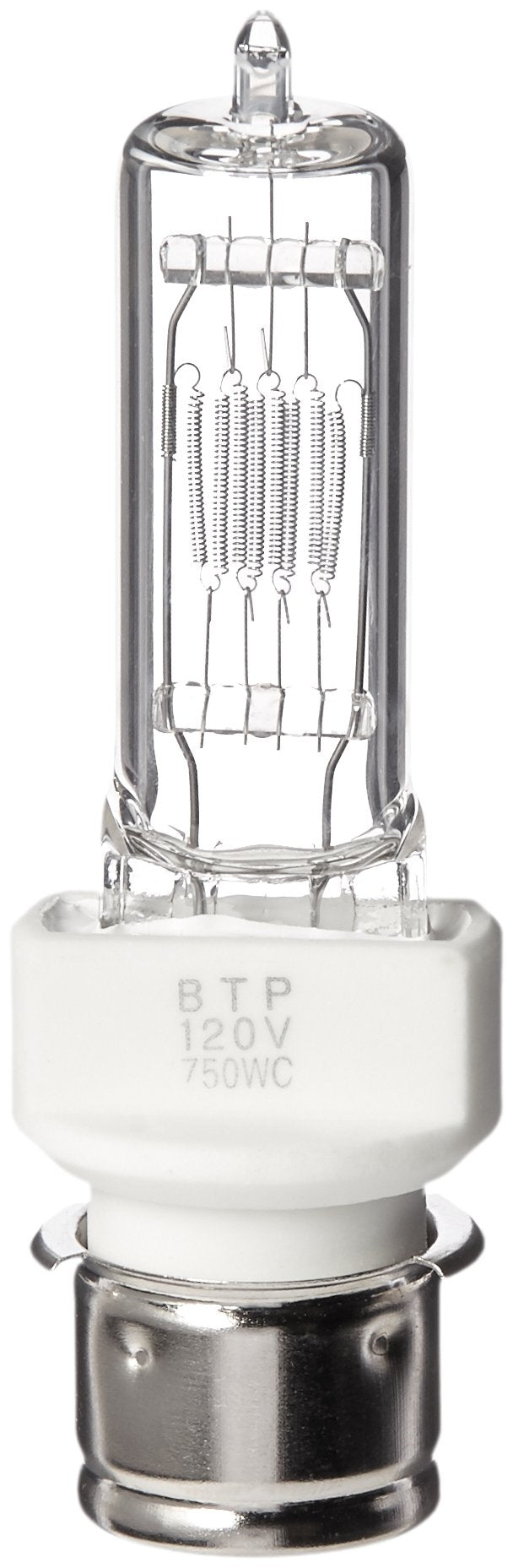 Ushio BC1346 1000086 - BTP - Stage & Studio - T7-750W - 120V - P28s Base - 3200K