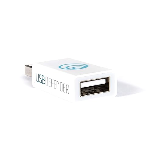 USB Defender | Data Blocker | Blocks Unwanted Data Transfers | Protects Smartphone & Tablets From Public Charging Stations | Hack Proof, 100%