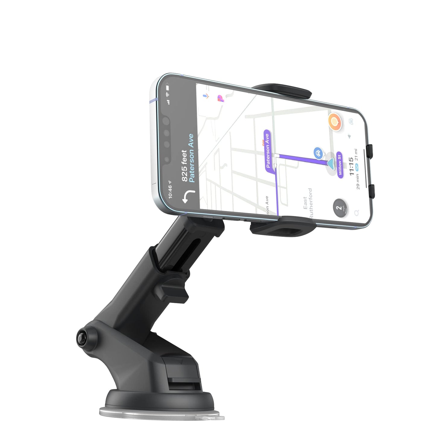 Encased Car Mount for iPhone (Dashboard/Windshield) Cell Phone Holder Compatible with iPhone 11/12/13/14 Pro Max (Case Compatible)