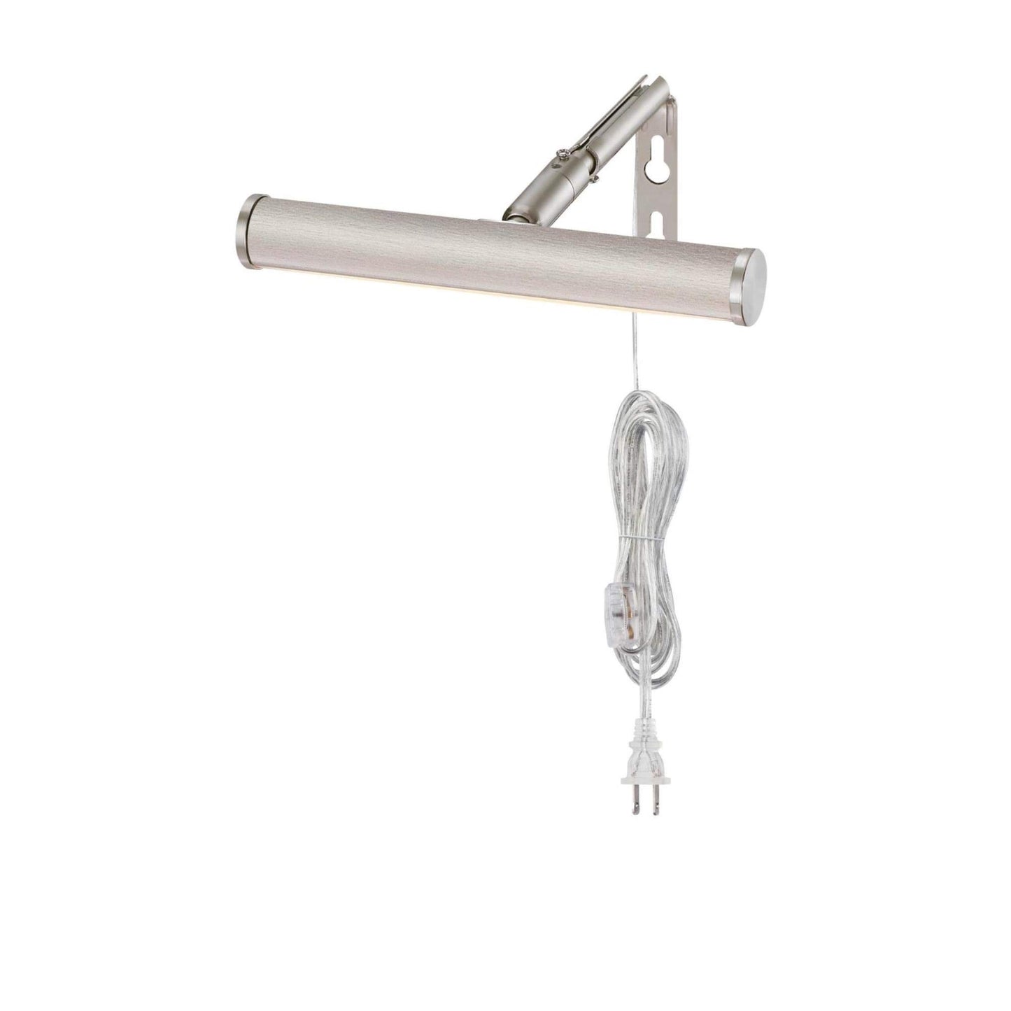 Westinghouse 7500800 7 Inch, 2 Watt Adjustable LED Picture Light, Brushed Nickel Finish, 3000K