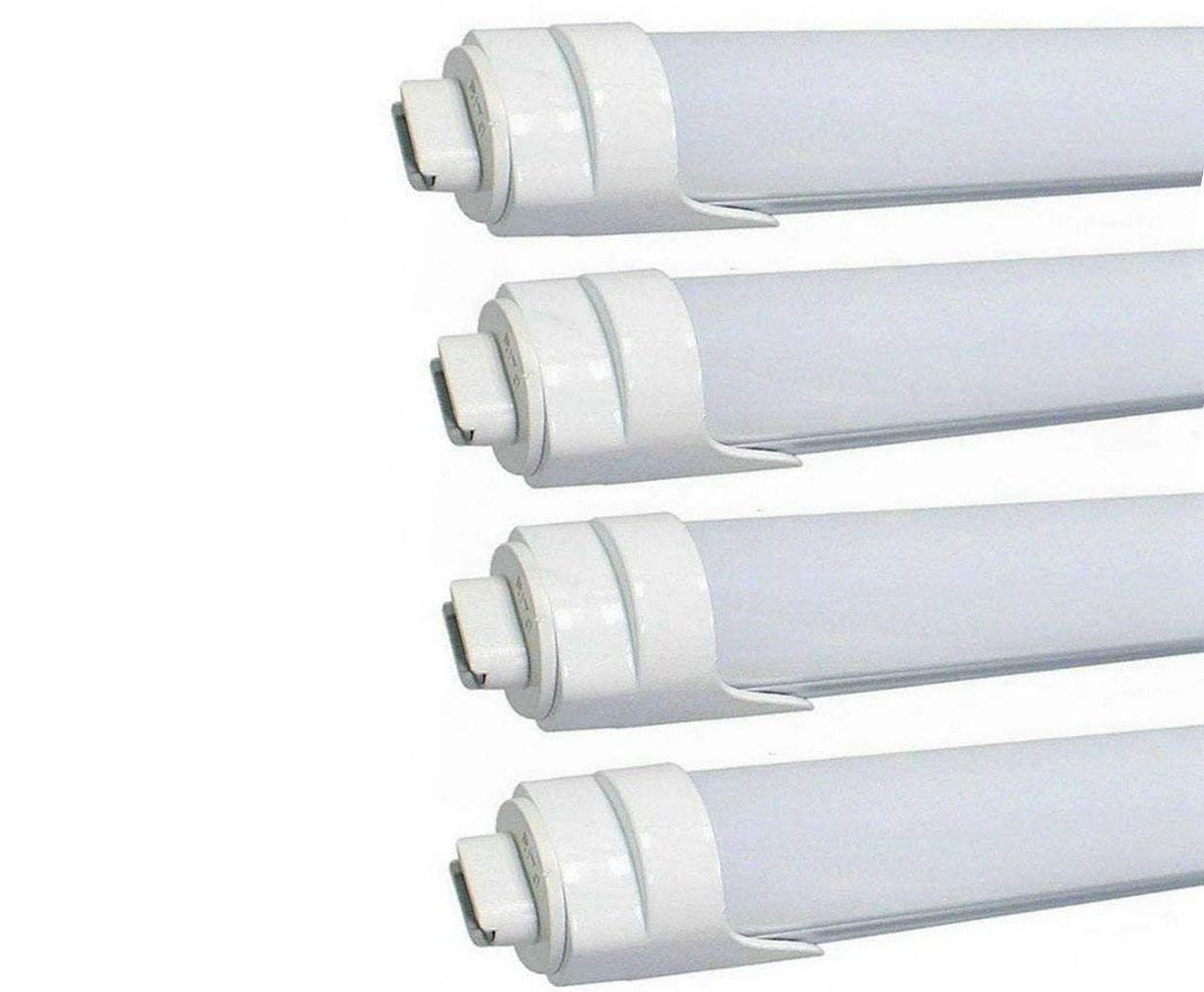 CYLED T8/T10/T12 LED Light Tube, 2400mm 8ft 40W R17d,Replacement 110 Watt Fluorescent Tube, 5500K (Cool White), Double Ended Power,R17d Base, Frosted