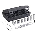 OTC 4711 11-Piece Deluxe Radio and Antenna Service Kit - Includes Antenna Nut Sockets and Universal Wrench, Ford Compatible Radio Removal Tool, Deep