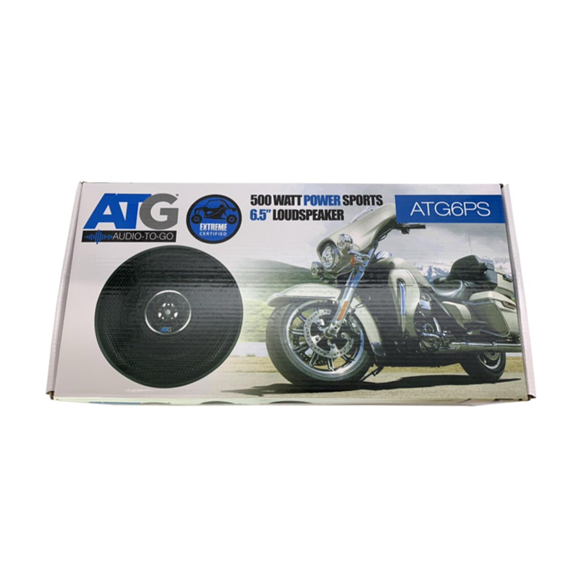 ATG Audio Moto 6.5" Weather Resistant Coaxial Speakers, Pair, 350W - ATG6PS