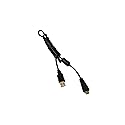 HQRP USB Data Cable Cord for Sony VMC-MD3 Cyber-Shot DSC-TX10 DSC-TX20 DSC-TX5 DSC-TX55 DSC-W560 DSC-W570 DSC-W580 DSC-HX100 DSC-T110 DSC-T99 Digital