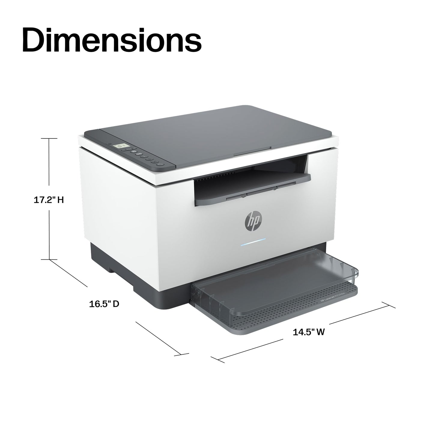 HP LaserJet MFP M234dw Wireless Printer, Print, scan, Copy, Fast speeds, Easy Setup, Mobile Printing, Best-for-Small Teams, Instant Ink Eligible