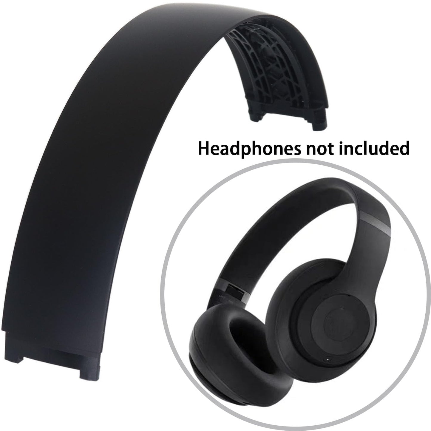 Studio Pro/Studio 3.0/Studio 2.0 Wireless Top Headband Replacement Parts & Repair Kit - Matte Black