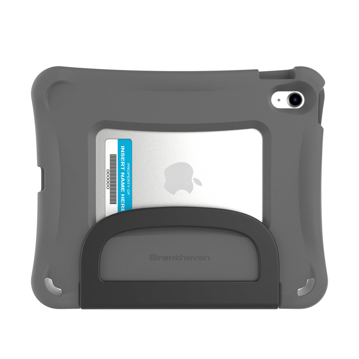 Brenthaven Bounce Rugged iPad Case Fits ONLY Apple 11th Gen 2025 & 10th Generation 2022 (10.9-inch) Drop Tested Cover - Gray