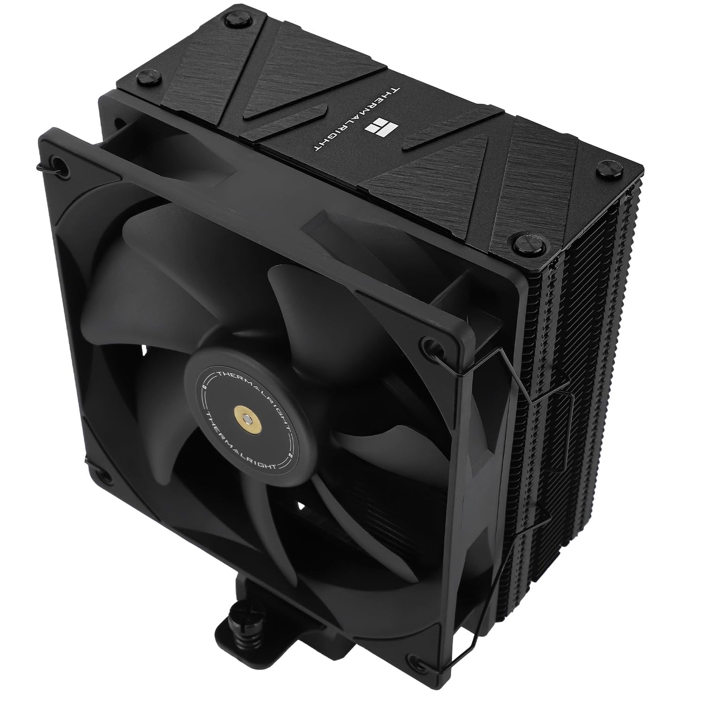 Thermalright Assassin Spirit 120 EVO Dark CPU Air Cooler,1850RPM Speed,4 Heat Pipes, 120mm PWM Quiet Fan CPU Cooler with S-FDB Bearing, for AMD AM4