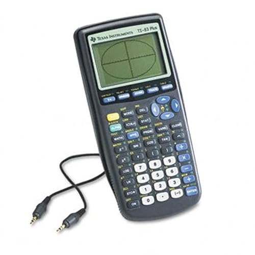 Texas Instruments TI-83PLUS Programmable Graphing Calculator CALCULATOR,GRAPHING DPCKX83 (Pack of2)
