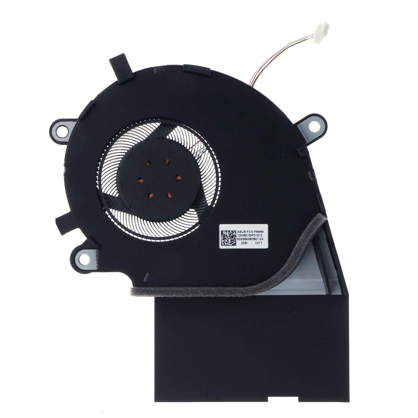TRADOCK CPU Cooling Fan for Asus ROG Strix Laptops, 5V 2.5W, 4000RPM, 41dB, 7mm Width, 3-Pin Connector, Compatible with G531GV, G531GU, G712LU