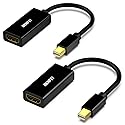 BENFEI Mini DisplayPort to HDMI Adapter 2 Pack, Mini DP(Thunderbolt) to HDMI Converter Gold-Plated Cord Compatible for MacBook Pro, MacBook Air, Mac