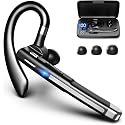 Champonic Bluetooth Headset, Wireless Bluetooth Earpiece with mic Trucker Headset for Phone Case Office Phones Built-in Microphone Headphones Manos