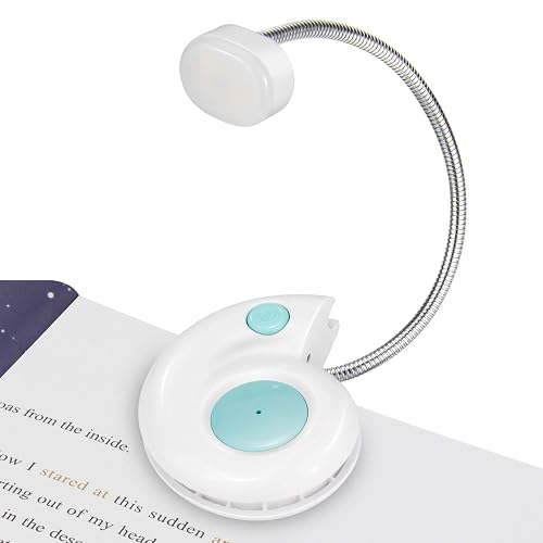 LUXSWAY Rechargeable Reading Book Light for Kids,LED Reading Lights for Books in Bed,Amber Book Lights with Magnetic, Flexible Gooseneck,Cute Bookmark