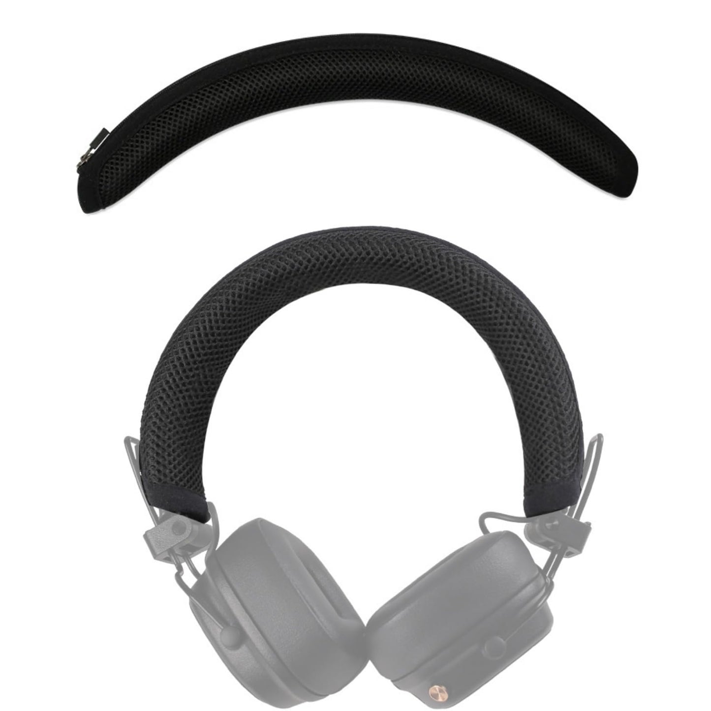 Ferbao Replacement Headband Pads for Major III/IV/V,Headband Cover Cushion for Marshall Major 5/4/3 Headband (Black)