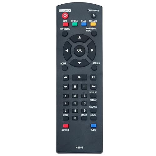 NB958 Replace Remote Control for Magnavox Blu-ray Player MBP5210/F7 MBP5220F/F7