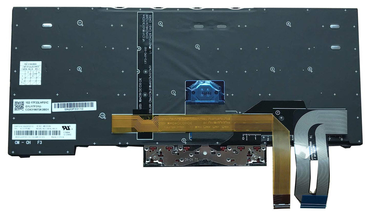 keyboard go go go Replacement US Keyboard for Lenovo ThinkPad E480 E485 L480 T480s E490 E495 T490 L490 Laptop Backlight