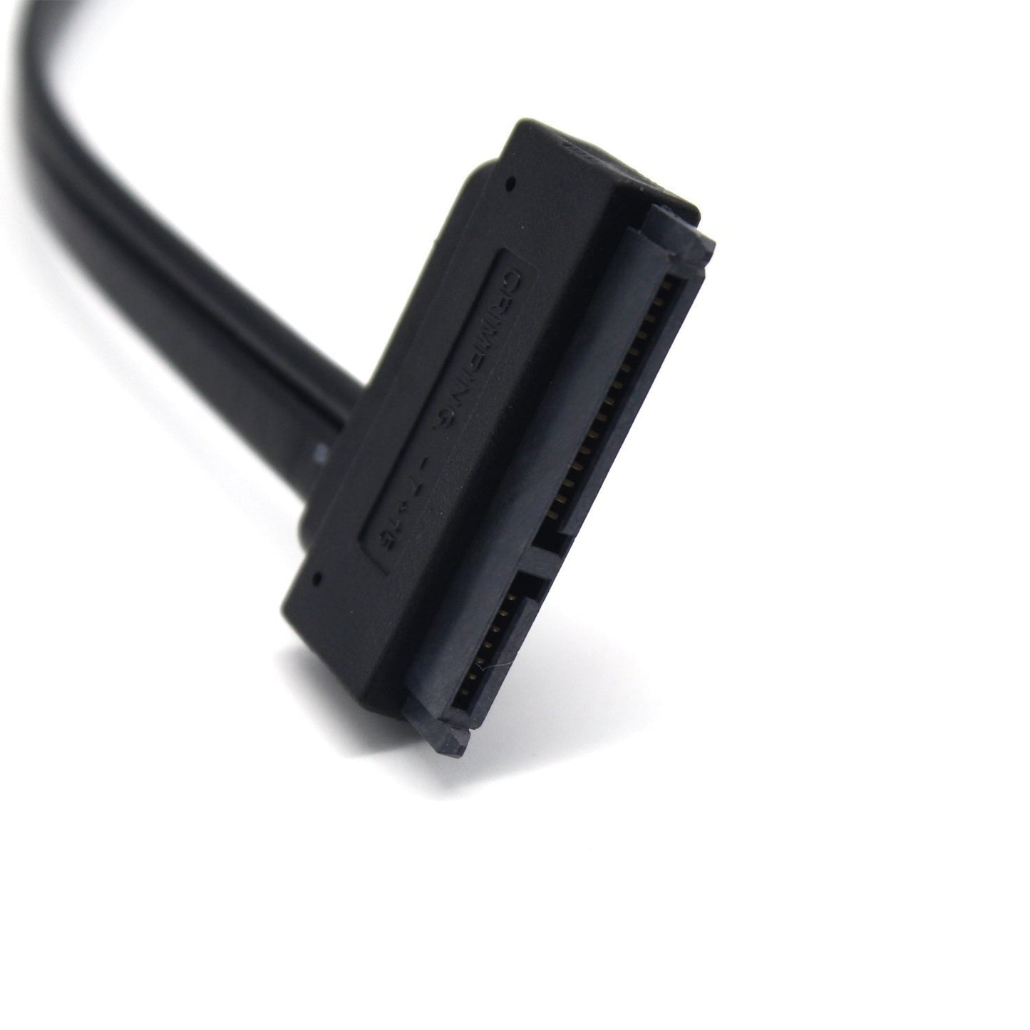 SinLoon 2.5'' Hard Disk Drive SATA 22Pin to eSATA Data 5V USB Powered Cable Adapter for Optimized for SSD, Support UASP SATA IIIEC-SSHD(Black)
