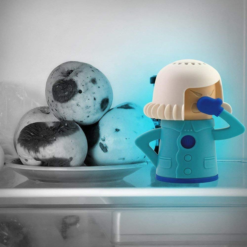 Chilly Cold Mama Fridge Cleaner Baking Soda Freezer Odor Absorber & Freshener Holder, Cool Cold Mama Refrigerator Deodorizer Freezer Odor Household