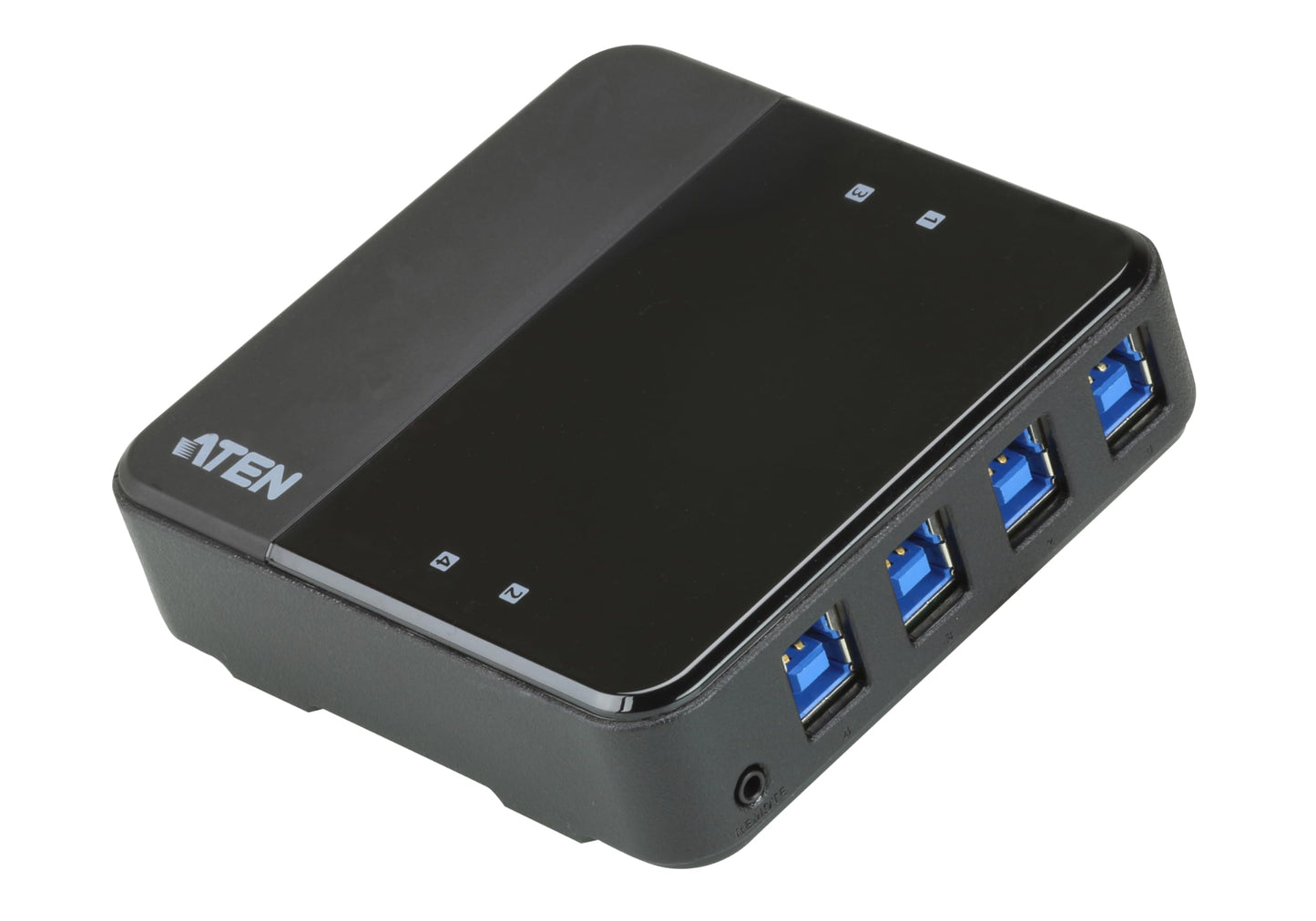 ATEN US434 4-Port USB 3.2 Gen1 Type-B to Type-A Peripheral Sharing Switch 5 Gbps Share Four USB Devices Between 4 Different Computers - Windows