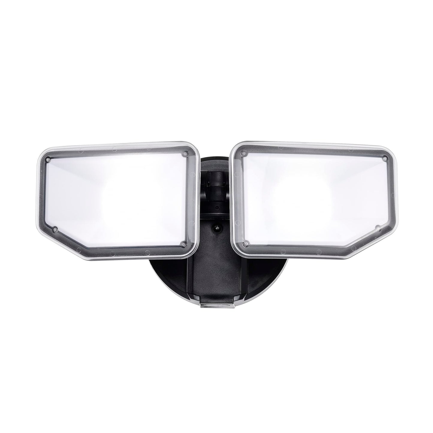 AWSENS 30W Flood Lights Outdoor, 2700LM Super Bright LED Security Light, 2 Adjustable Heads, ETL Water Resistant, 5000K Wall/Eave Mount Exterior LED