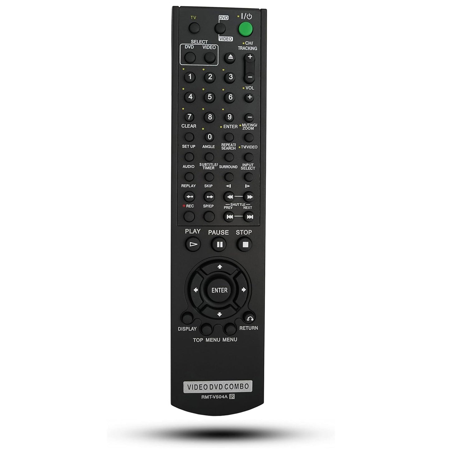 Replacement Remote Control RMT-V504A Fit for Sony DVD/VCR Combo Player Compatible with RMT-V501, RMT-V501A, RMT-V501C, RMT-V501D, RMT-V501E