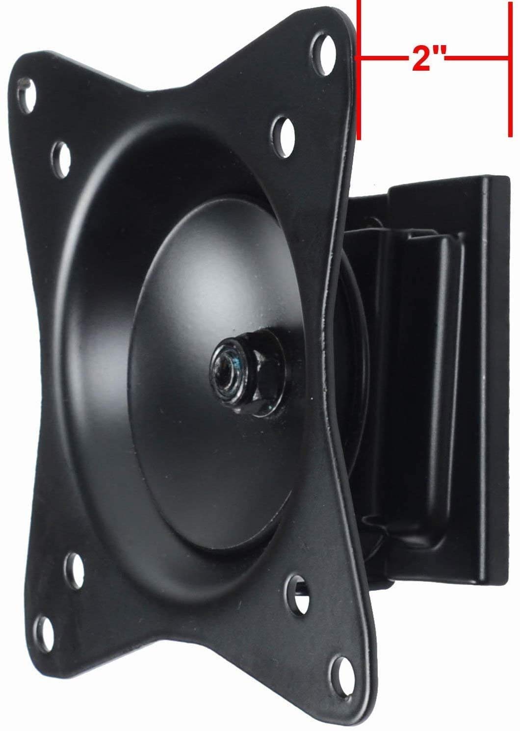 VideoSecu TV Wall Mount Rotation for Flat Panel LCD LED Plasma TV Monitor 75 x75mm 100x100mm ML32B B74