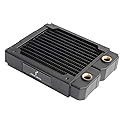 Dracaena.io 120mm Copper PC Radiator for Custom Water Cooling Loop, 28mm Thick, 1x120mm Fan Mount, Dual G1/4 Thread Ports, Liquid Cooling Radiator