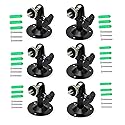 Security Wall Mount for Oculus Sensor Arlo, Arlo Pro,R Stick Up Cam Wired/Battery,GDQLCNXB Metal Security Camera Bracket Outdoor Indoor 360° Rotation