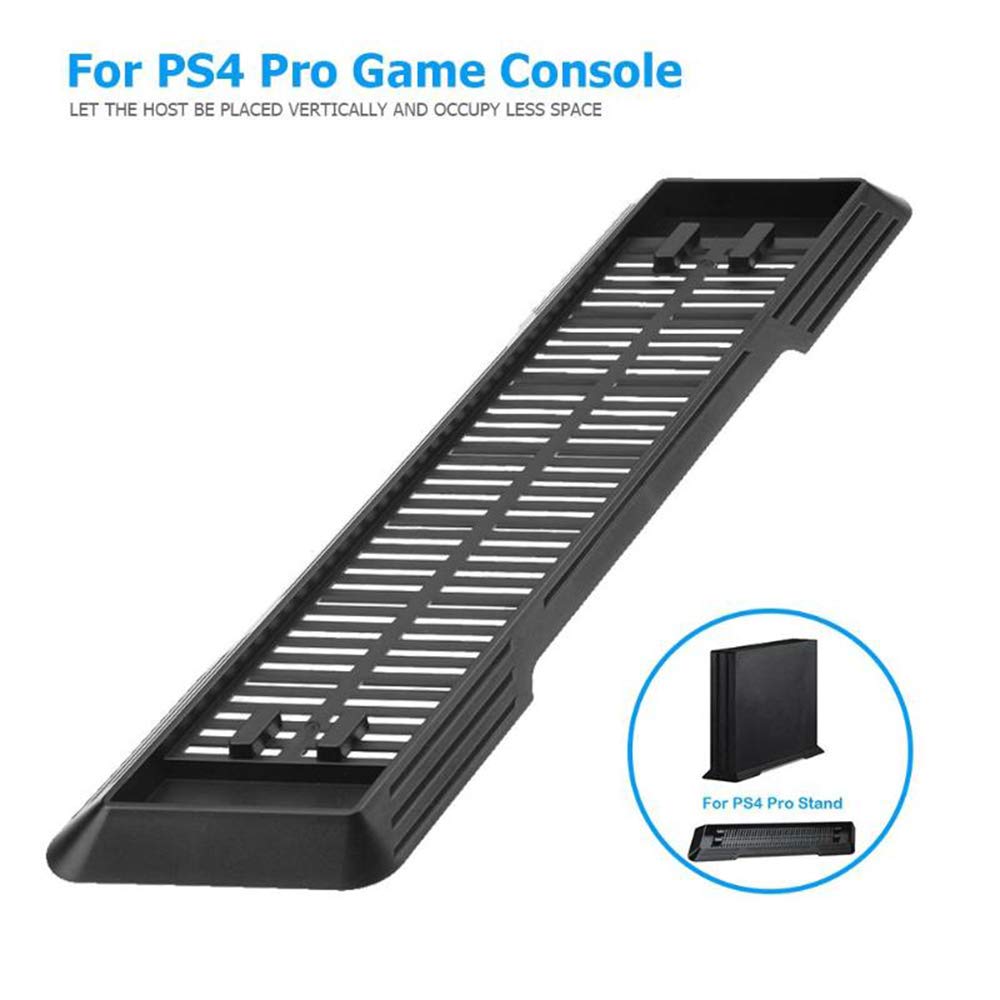 KlsyChry Vertical Stand for PS4 Pro PlayStation 4 Pro with Built-in Cooling Vents and Non-Slip Feet