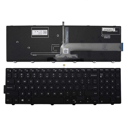LXDDP 15-3000 5000 5547 3551 Laptop Replacement Keyboard for Backlit Dell Inspiron 15 3000 Series 3541 3542 3552 3553 3558 3559, 15 5000 Series 5542