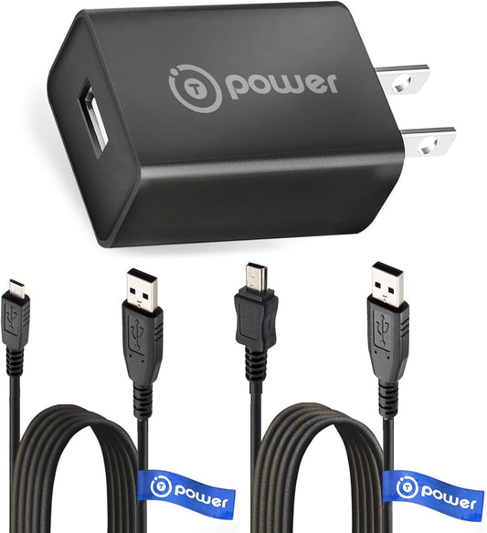 T Power H1-B USB Battery Charger for Venustas Venustas-6000 Men Women Fleece Heated Vest Jacket Doace Kovnlo Heatedek Heated Vest Ac Dc Adapter Power…