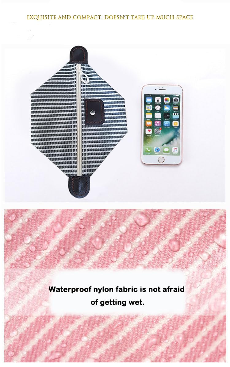 THTAJ 2 Pack Makeup Bag – Preppy Travel Cosmetic Pouch, Nylon Toiletry Bag, Light Pink Skincare Organizer & Tiny Makeup Bag Set