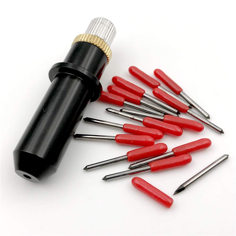 45 Degree Mimaki Cutting Plotter Vinyl Cutter Blades 15pcs + Mimaki Holder Housing