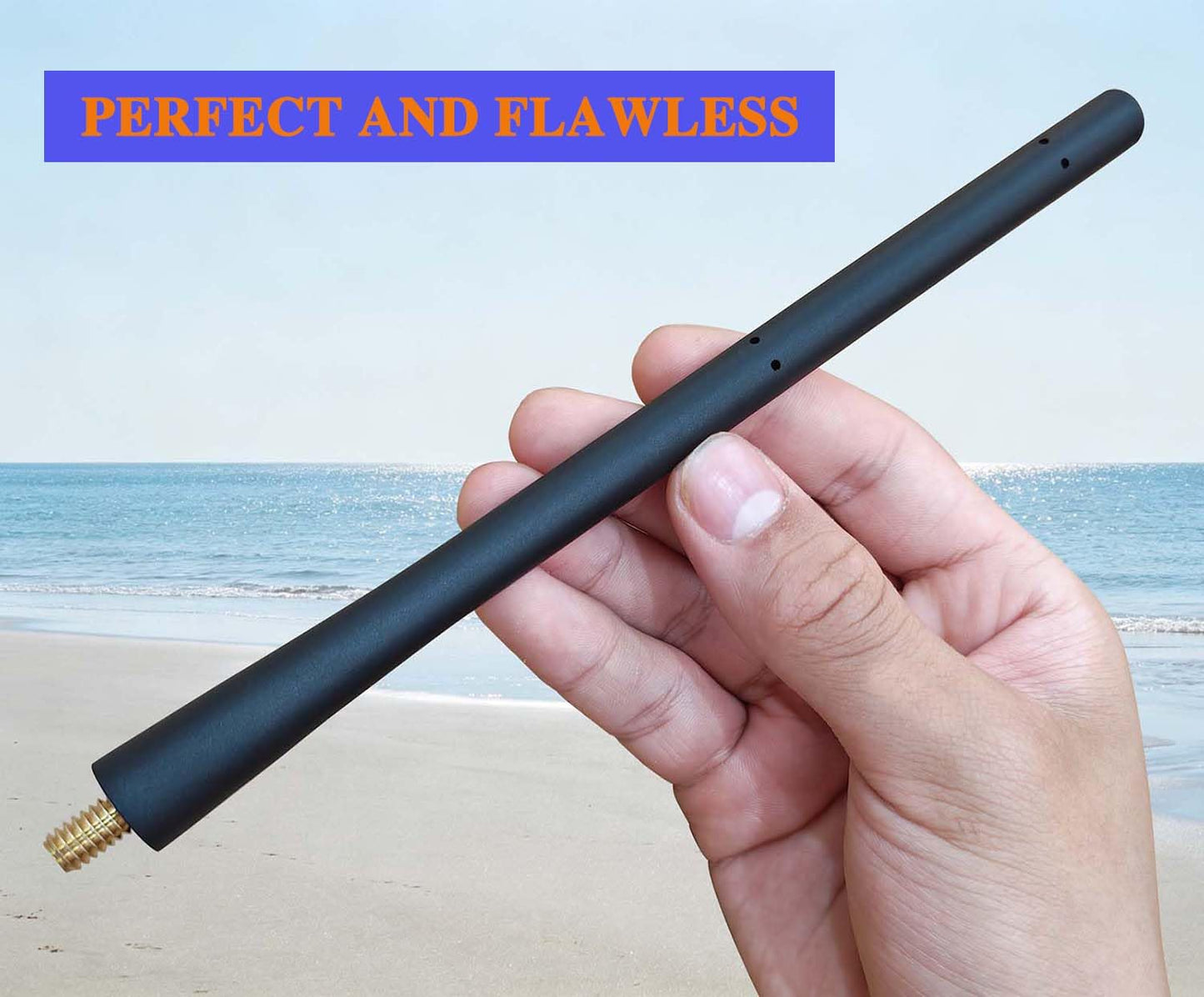 VAGMI 8 Inch Antenna Compatible with Jeep Wrangler Gladiator JK JKU JL JLU Rubicon Sahara Unlimited Sport,Car Wash Proof, Easy Installation,Strong