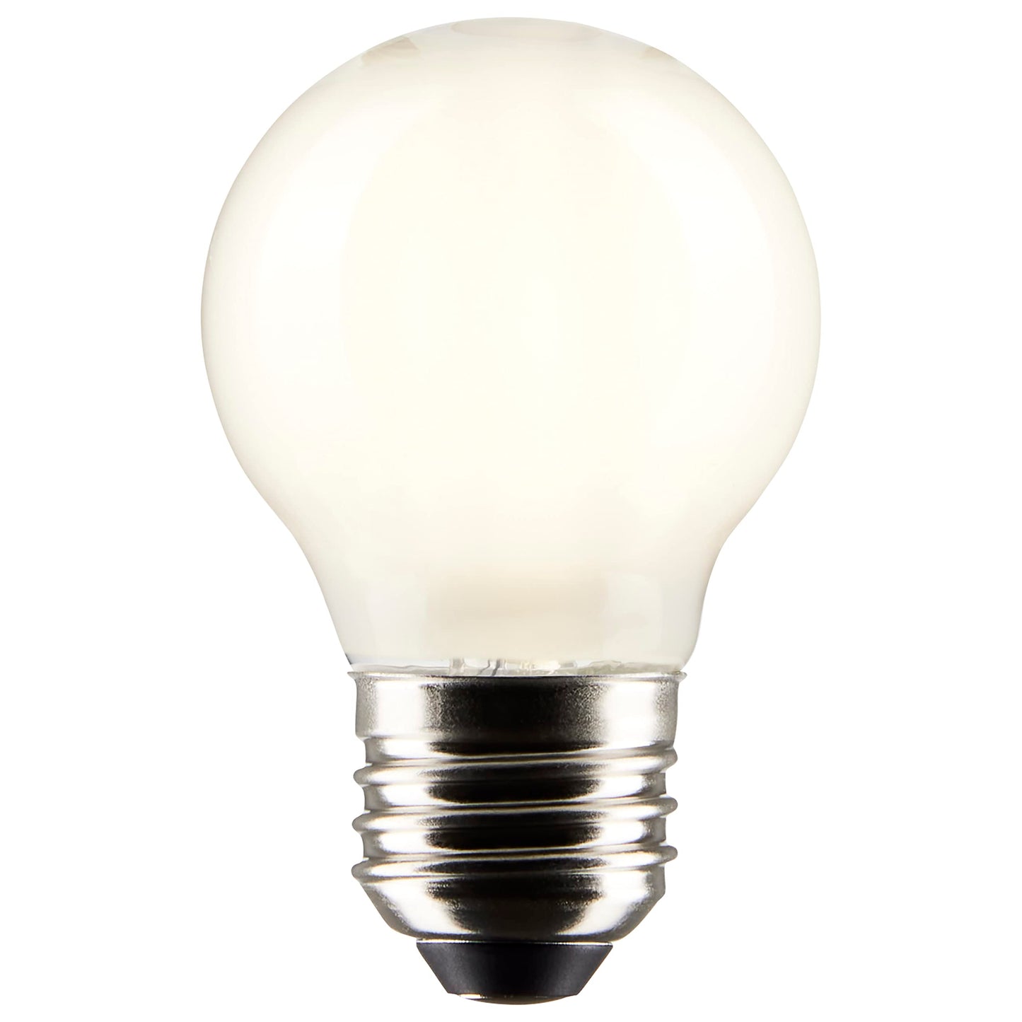 Satco 5.5-Watt LED E26 Light Bulb, 2700K, 15000 Hour Rating, Dimmable White