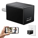 Wireless Smart 1080P USB Charger WiFi Camera Indoor Security Camera Baby Monitor Surveillance Hidden Security Cam Motion Detection with App Live Feed