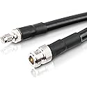 RAIGEN-400 N Type Female to RP-SMA Male - Helium Miner Cable 25ft - Updated Low Loss Extension for LoRa Antenna HNT Hotspot Nebra RAK Bobcat Syncrob