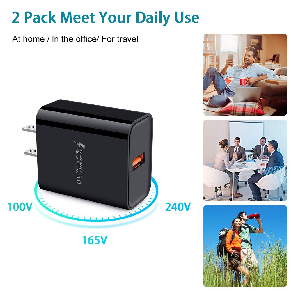 Quick Charge 3.0 Fast Charging Block for Samsung Galaxy A17 S26 Ultra S26+ S25 A16 5G S24 S23 S22 S21 A51 S20 A11 A13 5G A53 A20 A21 S10e Note 20 A32