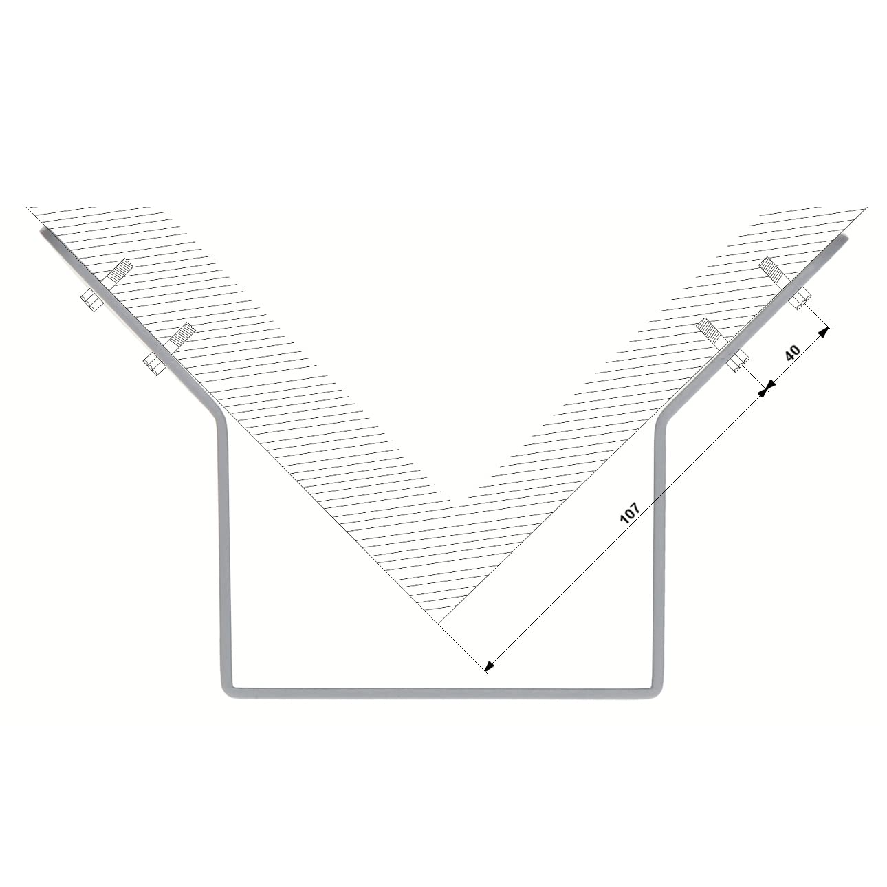 PFA151 Universal Corner Mounting Bracket Security Camera Accessory Mount for IP Dome Bullet and PTZ Network Surveillance Camera, White