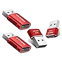 BUISAMG Data Blocker, USB A & USB C Data Blocker for Any USB C Mobile Phone Quick Charge, Protect Against Juice Jacking, Refuse Hacking, Only Safe