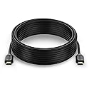 Fosmon 4K HDMI Cable 25FT/7.5M, HDMI 2.0 Cable 4K@60Hz/2160p Support 18Gbps, HDCP, 3D, ARC, Dolby TrueHD, 30AWG Compatible with UHD TV, PC Monitor