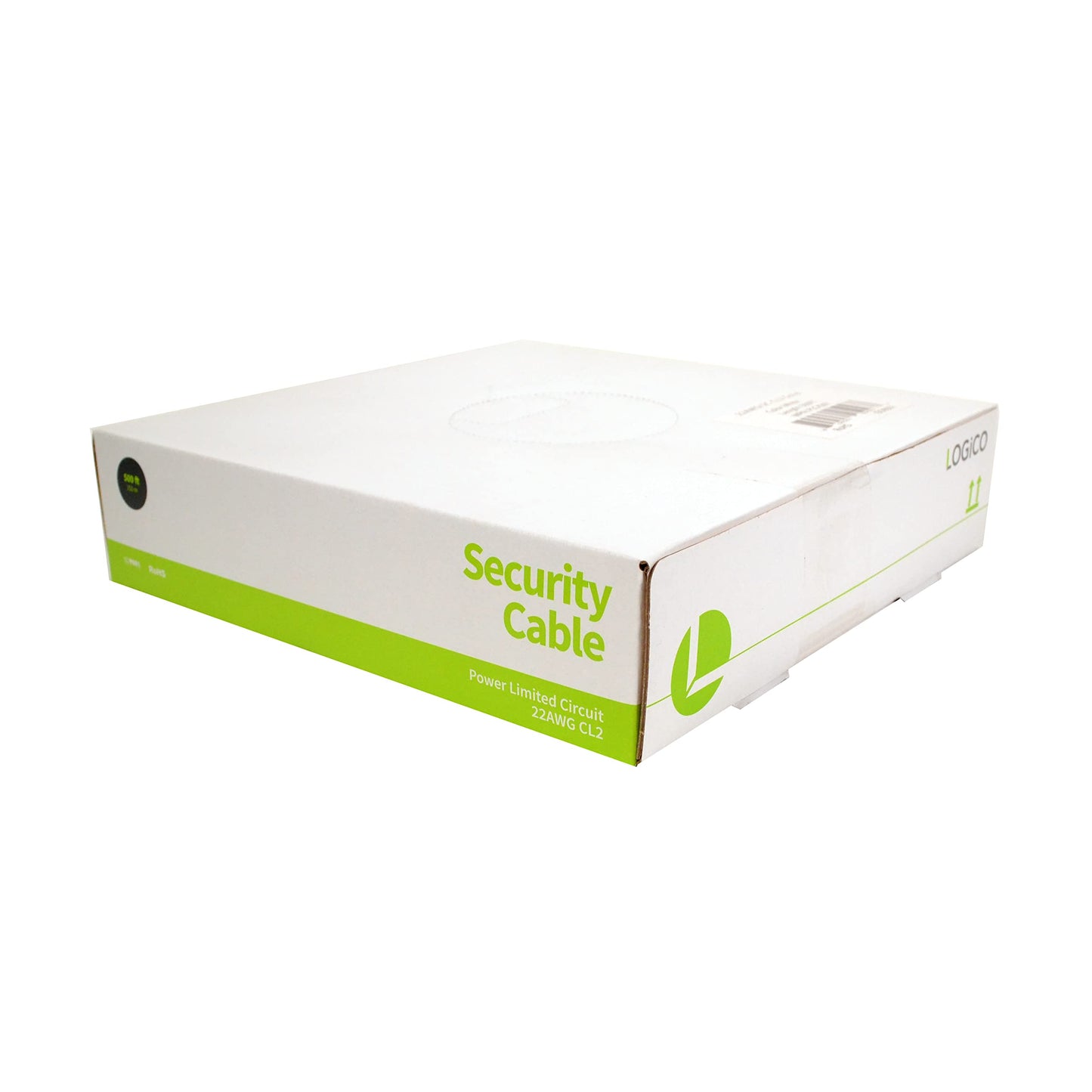Best 500ft 22/4 Unshielded CCA Security Alarm Control Wire Solid PVC Jacket White