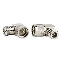 Eagles (Pack of 2 N Female to UHF Male 90 Right Angle connetor Adapter, PL-259 Right Angle Connector Coaxial Coax Adapter