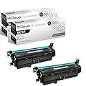 CS Replacement Toner Cartridge Compatible with HP M570dn CE400A Black Color PRO 500 M570 M570DN M570DW Printer M551DN M551N M551XH Color Flow M575C 2
