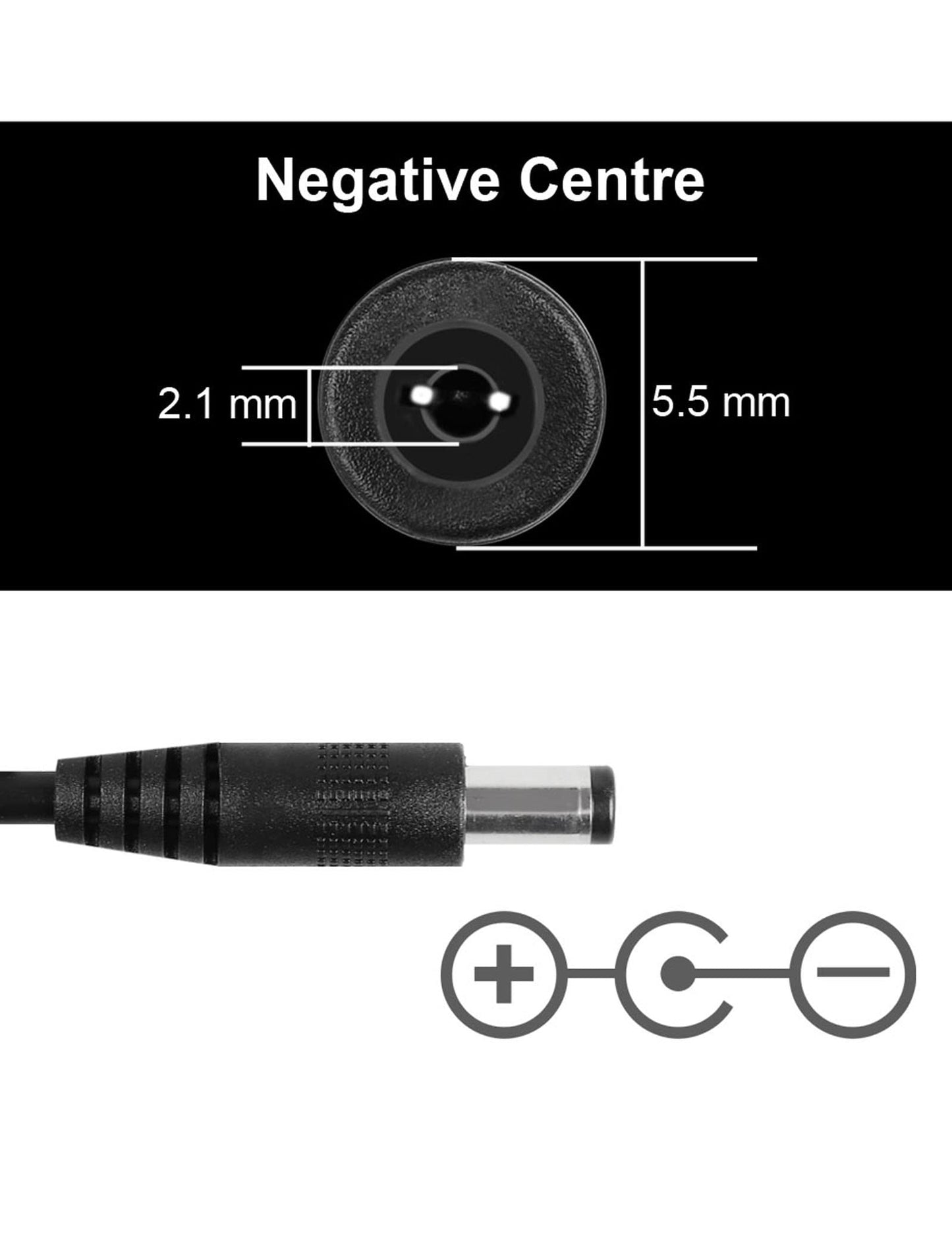 Mr.Power Guitar Effects Power Supply Adapter 9V DC 1A (1000mA) with Daisy Chain Cord Cable and Insulated Cap (9V Adapter + 3 Way Cable)
