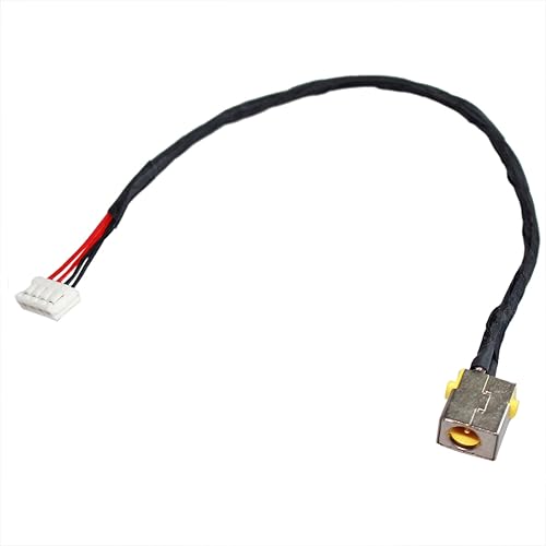 GinTai DC Power Jack W/Cable Socket Plug Charging Port Replacement for ACER Aspire V3-731-4854 V3-731