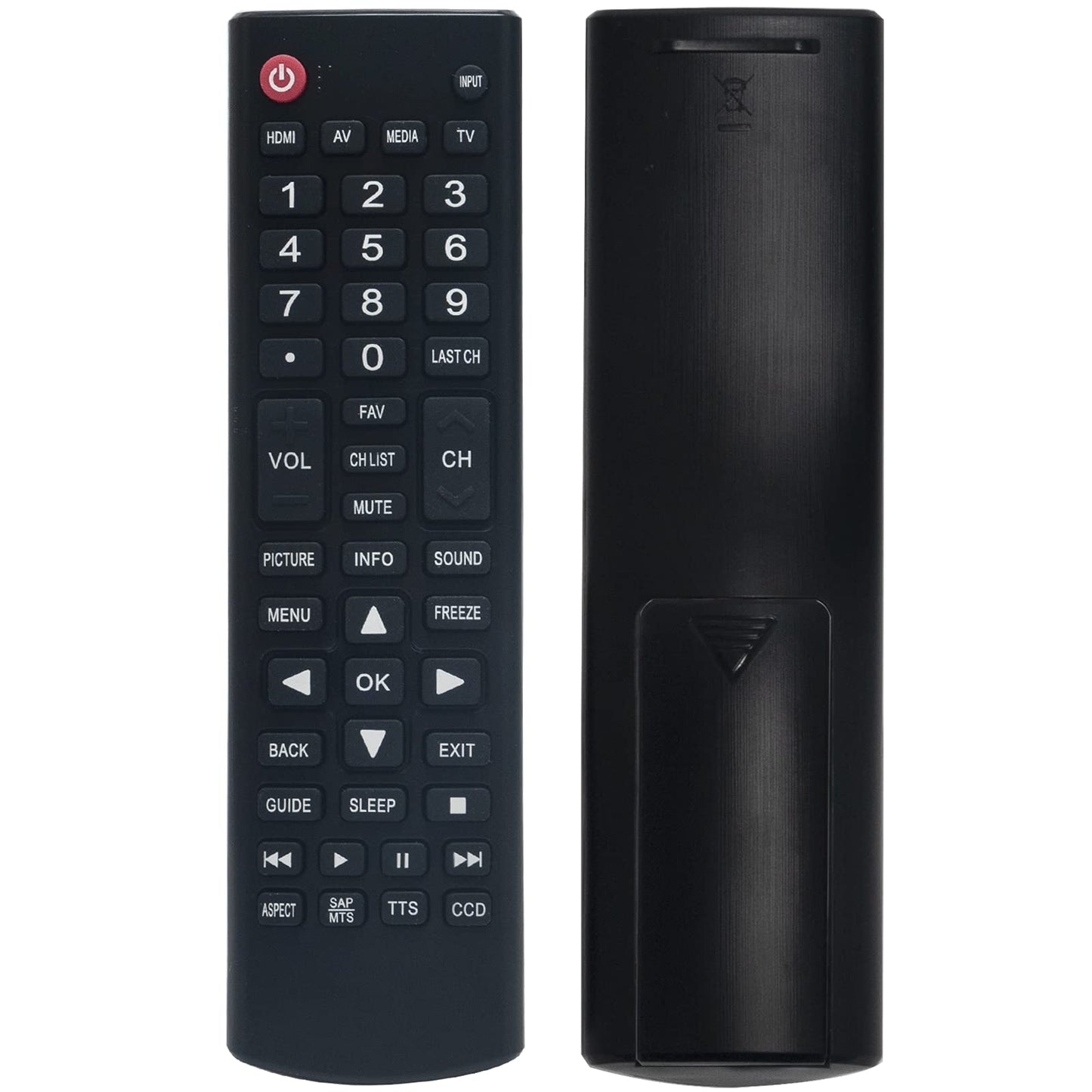 New - Replace Remote Control for ONN 4K Ultra HD UHD LED TV ONA24HB19E02 ONA32HB19E03 ONA43UB19E04 ONA50UB19E09 ONA50UB19E05 ONC50UB18C05 ONA55UB19E06