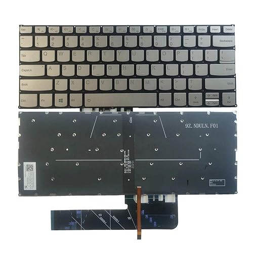 Laptop Replacement Keyboard Compatible for Lenovo Yoga C740-14 C740-14IML US Layout