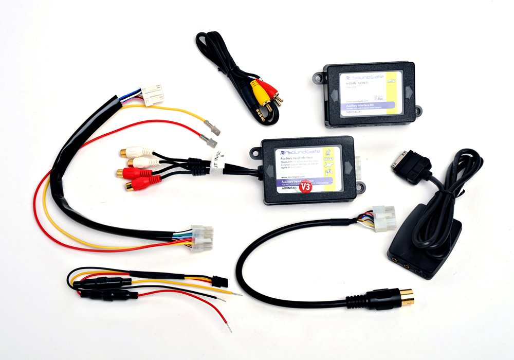Soundgate NSPDAUX1 iPod Auxiliary Input for Nissan and Infiniti Vehicles 1998-2004