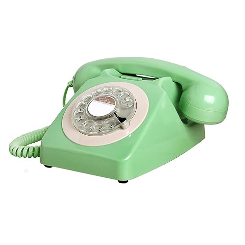 Benotek Telephone, Corded Landline Phones for Home, Retro Old Fashion Home Phone with Rotary Dial Keypad, Antique Old Fashion Telephones Novelty Gift